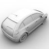 Citroen C4轿车-汽车-家用汽车-VR/AR模型-3D城