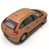 Citroen C4轿车-汽车-家用汽车-VR/AR模型-3D城