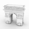 城楼-建筑-古建筑-VR/AR模型-3D城