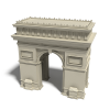 城楼-建筑-古建筑-VR/AR模型-3D城