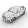宝马X6-汽车-家用汽车-VR/AR模型-3D城