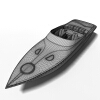 快艇-船舶-其它-VR/AR模型-3D城