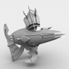 次世代 铁皮人-角色人体-角色-VR/AR模型-3D城