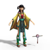 女-角色人体-角色-VR/AR模型-3D城