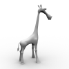 Giraffe Toy Model-文体生活-个性创意-VR/AR模型-3D城