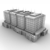 展览中心会议楼-建筑-办公-VR/AR模型-3D城