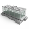 展览中心会议楼-建筑-办公-VR/AR模型-3D城
