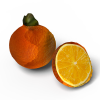 橙子-文体生活-水果-VR/AR模型-3D城