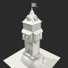 中世纪塔楼3D模型-建筑-VR/AR模型-3D城