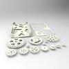  iPhone齿轮箱-小工具-3D打印模型-3D城
