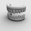 teeth-角色人体-医学解剖-VR/AR模型-3D城