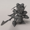 SD高达-角色人体-角色-VR/AR模型-3D城