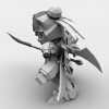 SD高达-角色人体-角色-VR/AR模型-3D城