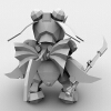 SD高达-角色人体-角色-VR/AR模型-3D城