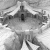 沙漠竞技场-建筑-基础设施-VR/AR模型-3D城