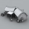 村庄的商店-建筑-古建筑-VR/AR模型-3D城