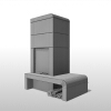 壁炉设备-家居-其它-VR/AR模型-3D城