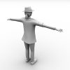 迈克杰克逊-角色人体-角色-VR/AR模型-3D城