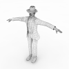 迈克杰克逊-角色人体-角色-VR/AR模型-3D城