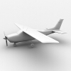飞机-飞机-军事飞机-VR/AR模型-3D城