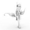 高级弓手-角色人体-角色-VR/AR模型-3D城