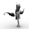 高级弓手-角色人体-角色-VR/AR模型-3D城