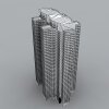 摩天大楼-建筑-办公-VR/AR模型-3D城