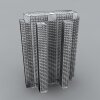 摩天大楼-建筑-办公-VR/AR模型-3D城
