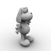 玩具狗-文体生活-艺术品-VR/AR模型-3D城
