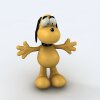 玩具狗-文体生活-艺术品-VR/AR模型-3D城