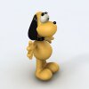 玩具狗-文体生活-艺术品-VR/AR模型-3D城