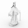 赤壁丞相-角色人体-角色-VR/AR模型-3D城