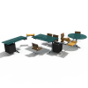 办公桌-家居-桌椅-VR/AR模型-3D城
