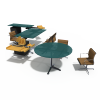 办公桌-家居-桌椅-VR/AR模型-3D城