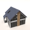 小型别墅-建筑-住宅-VR/AR模型-3D城