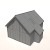 小型别墅-建筑-住宅-VR/AR模型-3D城