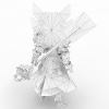 神话OL角色-角色人体-角色-VR/AR模型-3D城