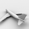 民用飞机-飞机-客机-VR/AR模型-3D城