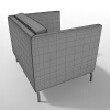 沙发-家居-沙发-VR/AR模型-3D城
