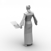 李傀儡-角色人体-角色-VR/AR模型-3D城