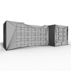 行政楼-建筑-办公-VR/AR模型-3D城