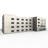 行政楼-建筑-办公-VR/AR模型-3D城