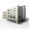 行政楼-建筑-办公-VR/AR模型-3D城