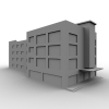 行政楼-建筑-办公-VR/AR模型-3D城