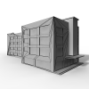 行政楼-建筑-办公-VR/AR模型-3D城