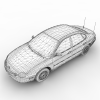 Ford Taurus轿车-汽车-家用汽车-VR/AR模型-3D城