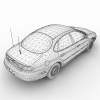 Ford Taurus轿车-汽车-家用汽车-VR/AR模型-3D城
