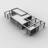 现代建筑-建筑-办公-VR/AR模型-3D城