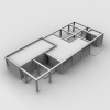 现代建筑-建筑-办公-VR/AR模型-3D城
