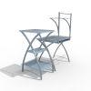 电脑桌置物架-科技-工具-VR/AR模型-3D城
